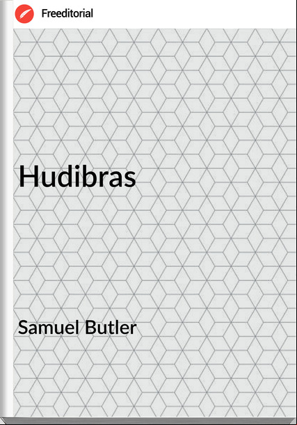 Samuel Butler Hudibras