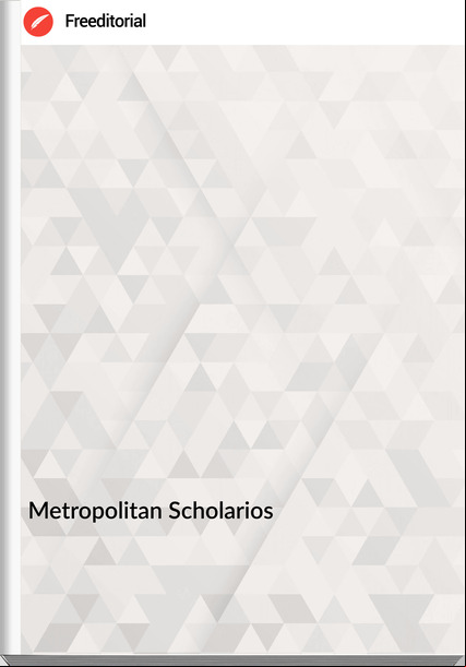 Metropolitan Scholarios - On the Married Episcopacy:  An Argument from Tradition for Ordaining Married Priests to the Episcopacy of the Orthodox Catholic Church