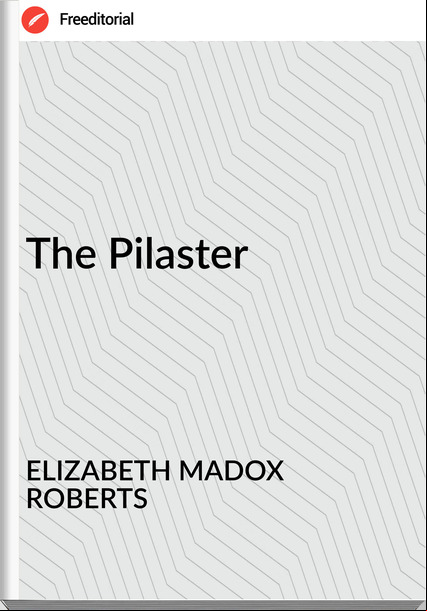 ELIZABETH MADOX ROBERTS - The Pilaster