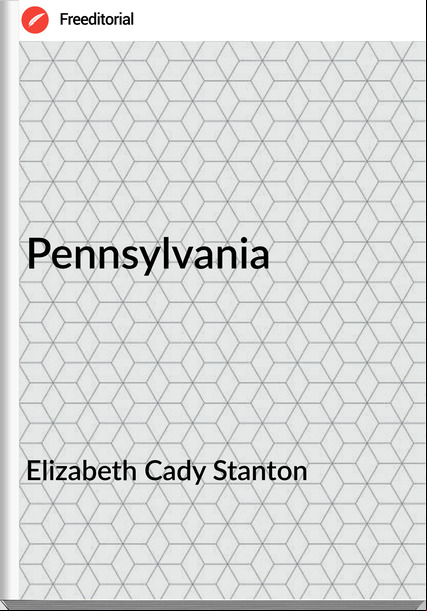 Elizabeth Cady Stanton - Pennsylvania