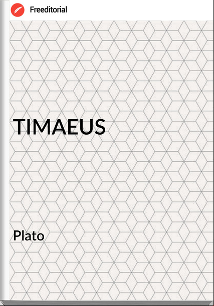 Plato - TIMAEUS