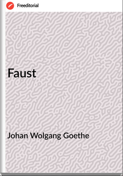 Johan Wolgang Goethe Faust