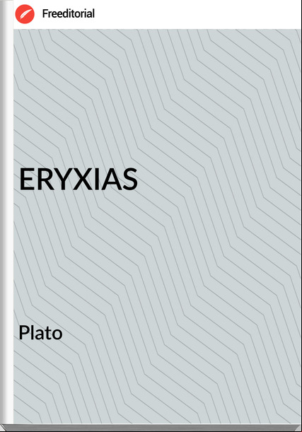  Plato - ERYXIAS