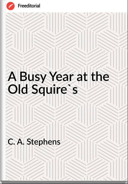 C. A. Stephens - A Busy Year at the Old Squire's