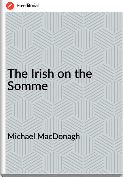Michael MacDonagh - The Irish on the Somme