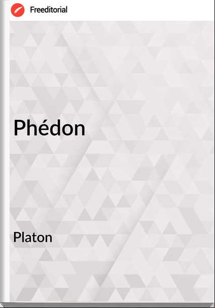 Platon - Phédon