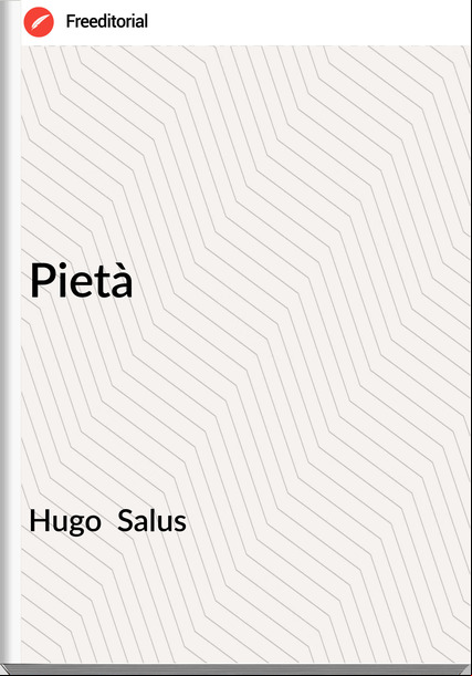 Hugo  Salus - Pietà