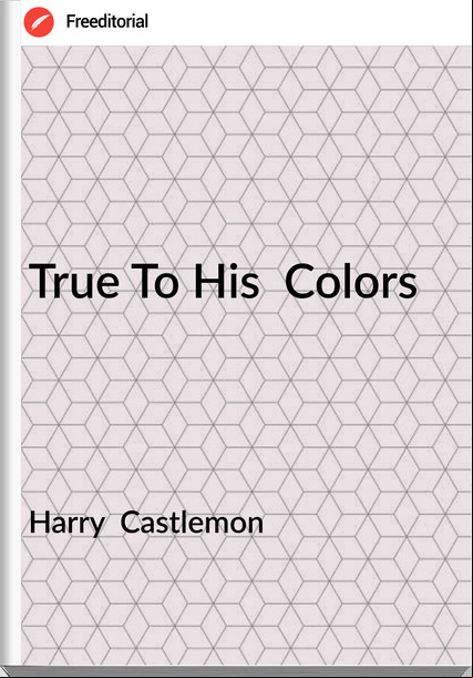 Harry Castlemon True To His Colors
