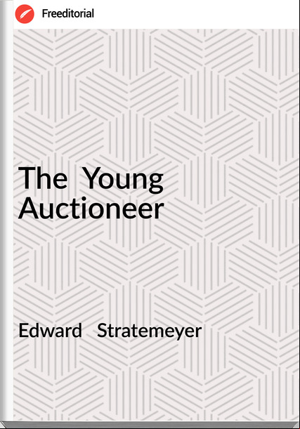 Edward Stratemeyer The Young Auctioneer