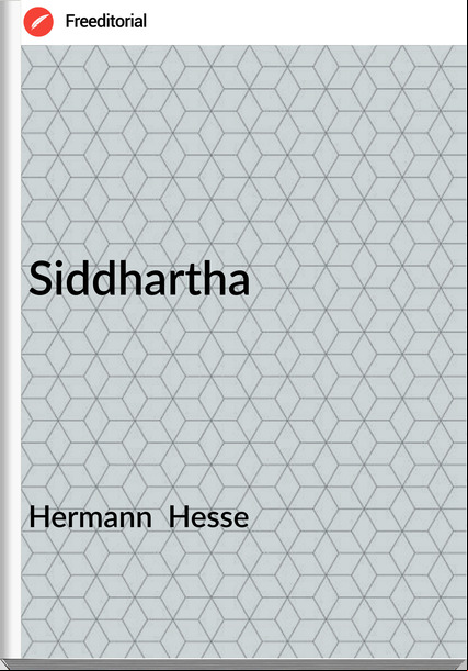 Hermann Hesse Siddhartha