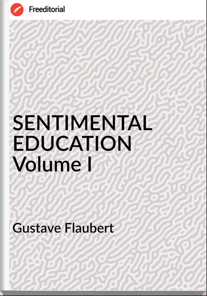   Gustave Flaubert - SENTIMENTAL EDUCATION Volume I