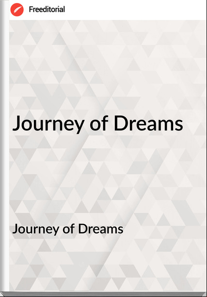 Journey of Dreams - Journey of Dreams