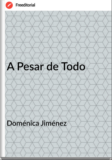 Doménica Jiménez - A Pesar de Todo